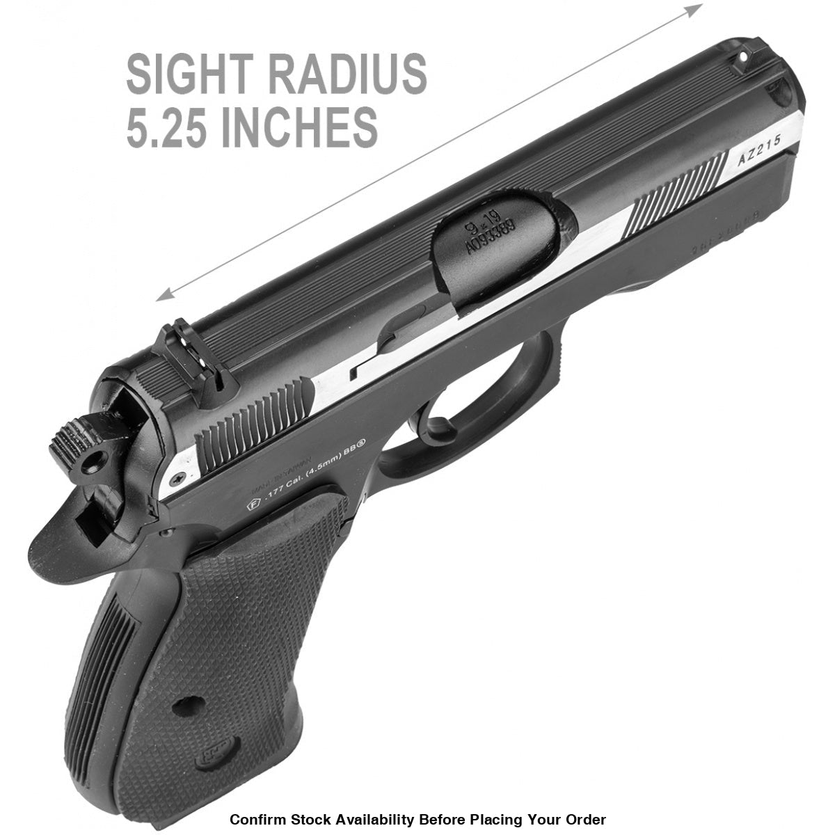 ASG 16200 CZ75D MD DUAL TONE GNB 4.5MM - Guards On Duty Shop