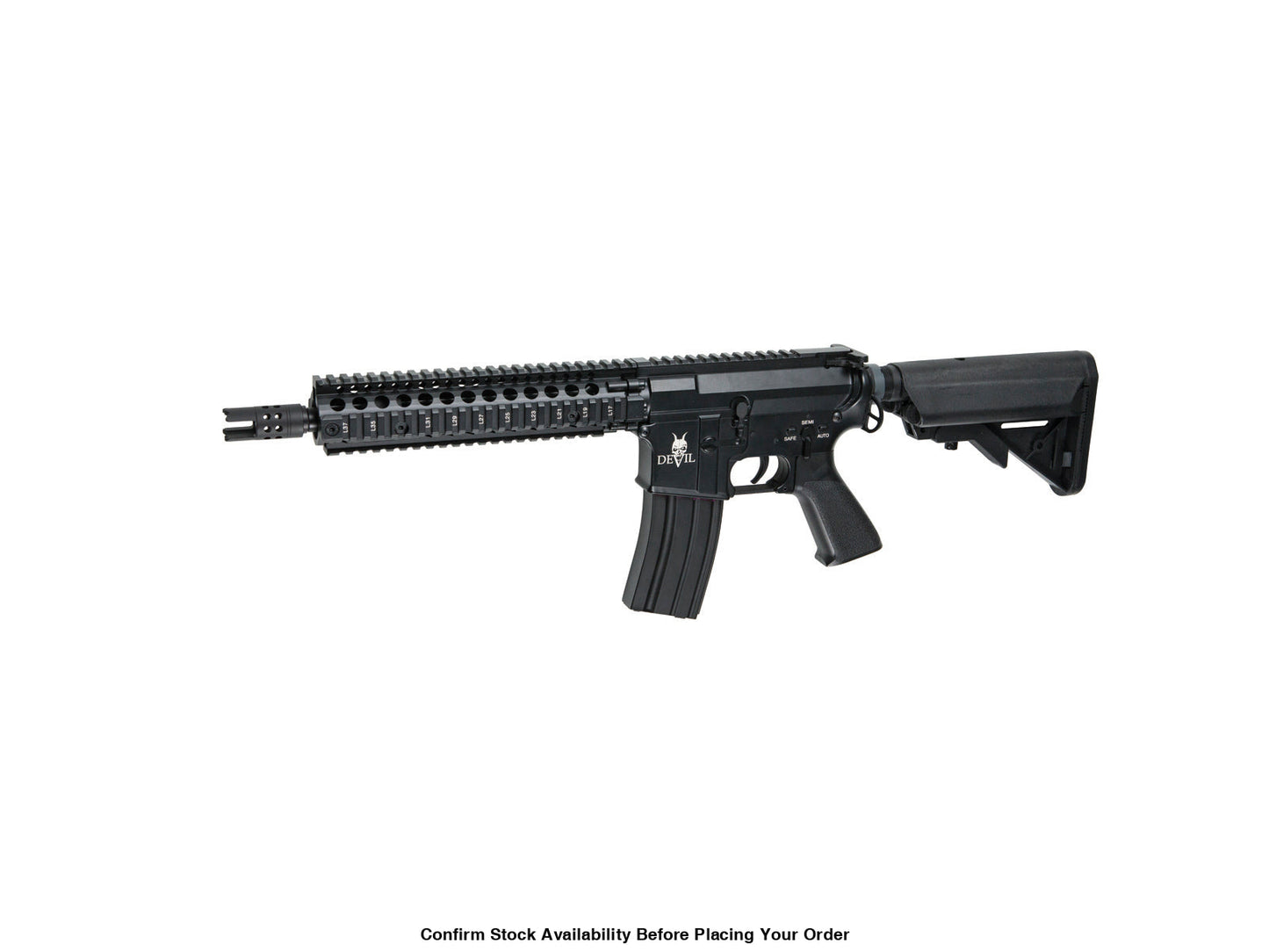 ASG AIRSOFT AEG PL M15 DEVIL CARBINE 9,5'- 18354 - Guards On Duty Shop