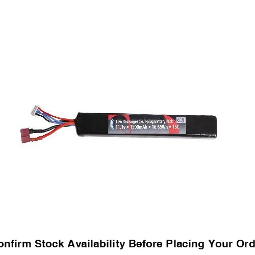 Asg Battery – 11,1V 1500 MAH 15C LI-PO T-PLUG-19368 - Guards On Duty Shop
