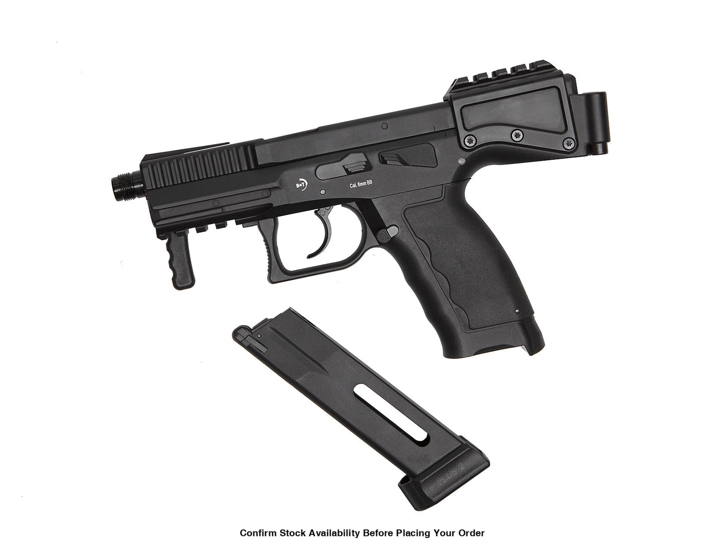 ASG PISTOL GBB CO2 MS B&T USW A1 BLK - ASG 19125 - Guards On Duty Shop