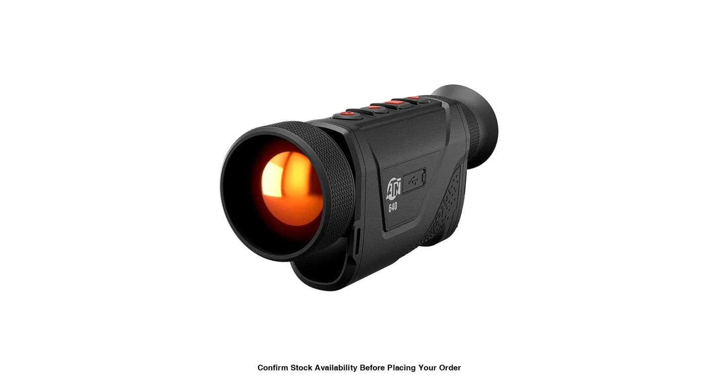 ATN THERMAL MONOCULAR BLAZEHUNTER LRF 650 3.5-28X 640X512 - ATN THERMAL MONOCULAR