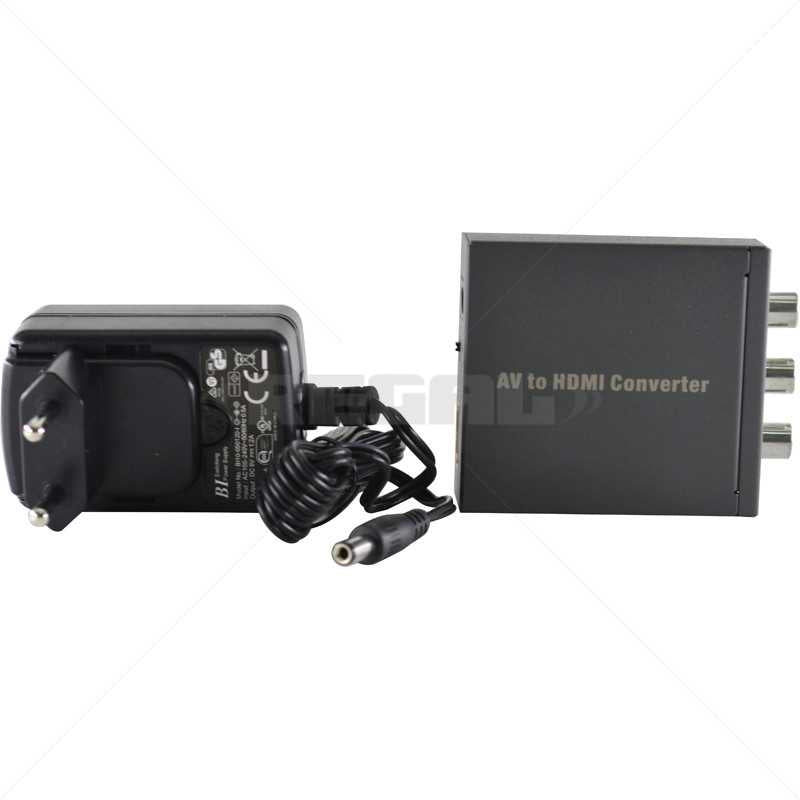 AV(CVBS) to HDMI Converter(PSU not included)