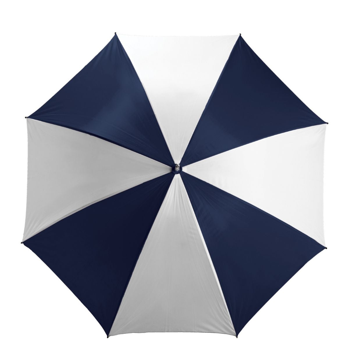 8 Panel Golf Umbrella - White & Navy