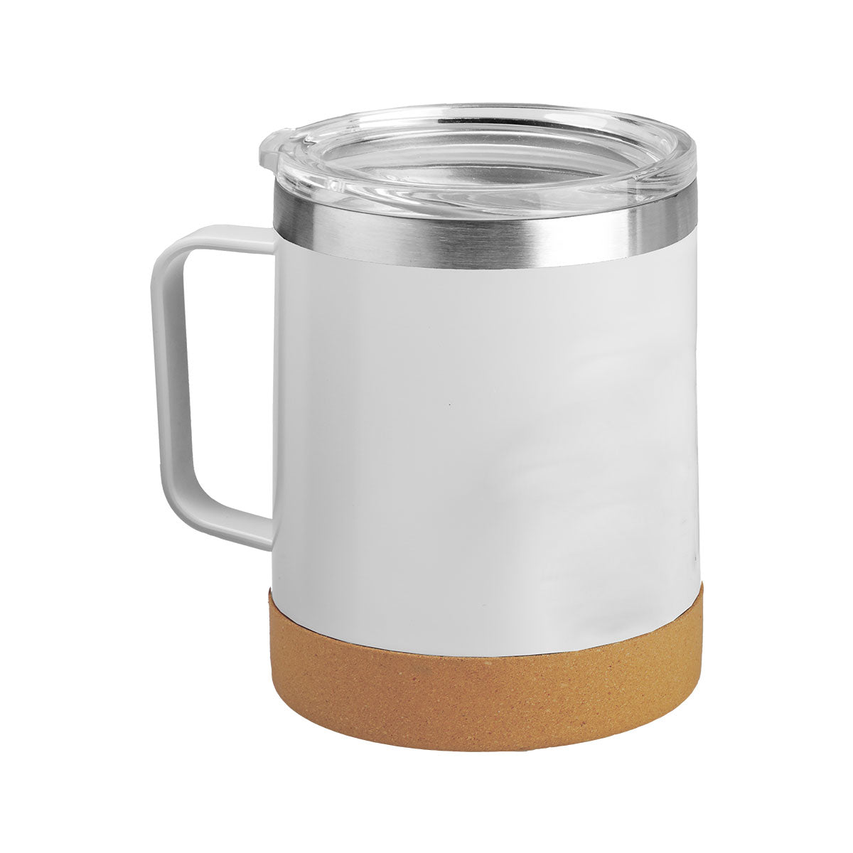 300ml Vermeer Cork Mug - White