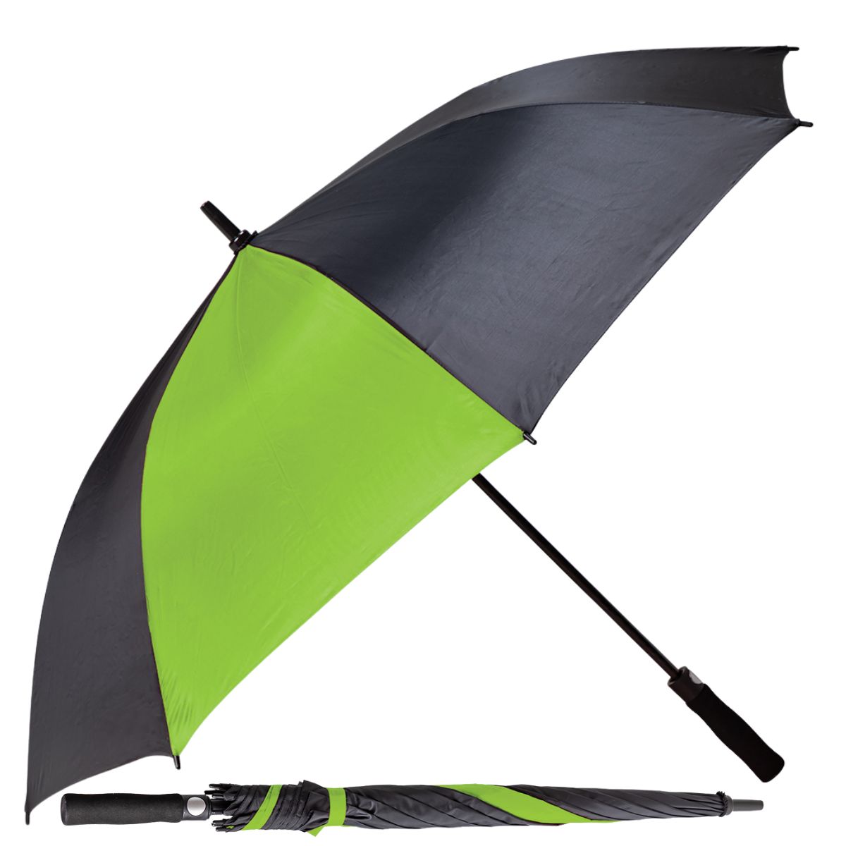 Classic Pop Up 2 Tone Umbrella - Lime