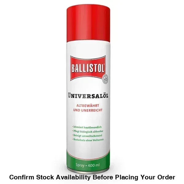 Ballistol 400ml Universal Oil Spray Guards On Duty Security
