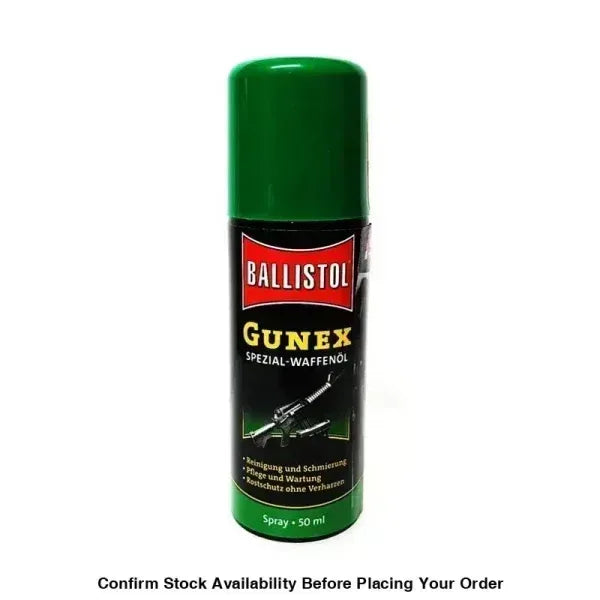 BALLISTOL GUNEX SPECIAL OIL SPRAY – 50ML Guards On Duty Security