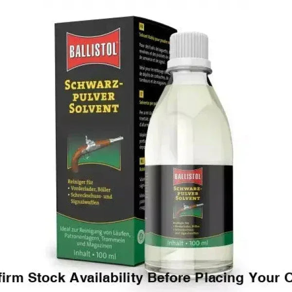 BALSIN ROBLA BLACK POWDER SOLVENT 100 ML Guards On Duty Security