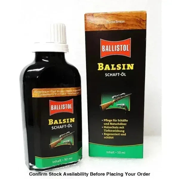 BALSIN STOCK OIL DARK BROWN – 50ML Guards On Duty Security