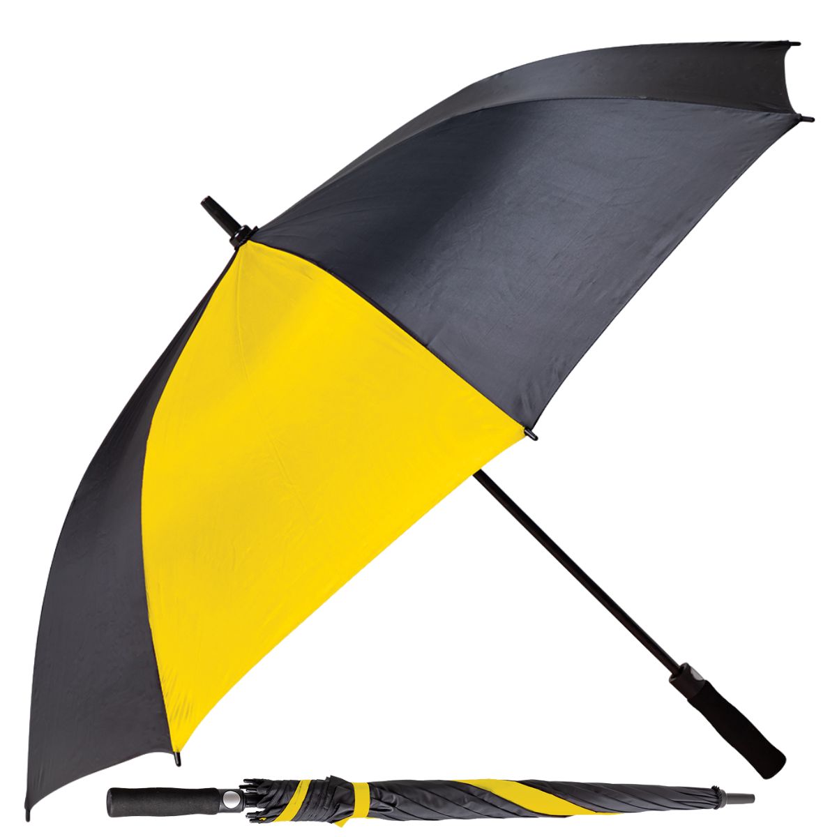 Classic Pop Up 2 Tone Umbrella - Yellow