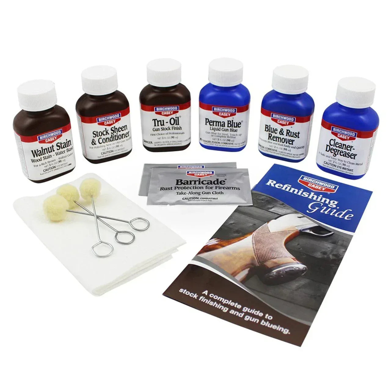 BC DELUXE BLUE & TRUOIL STOCK FINISH KIT Guards On Duty Security