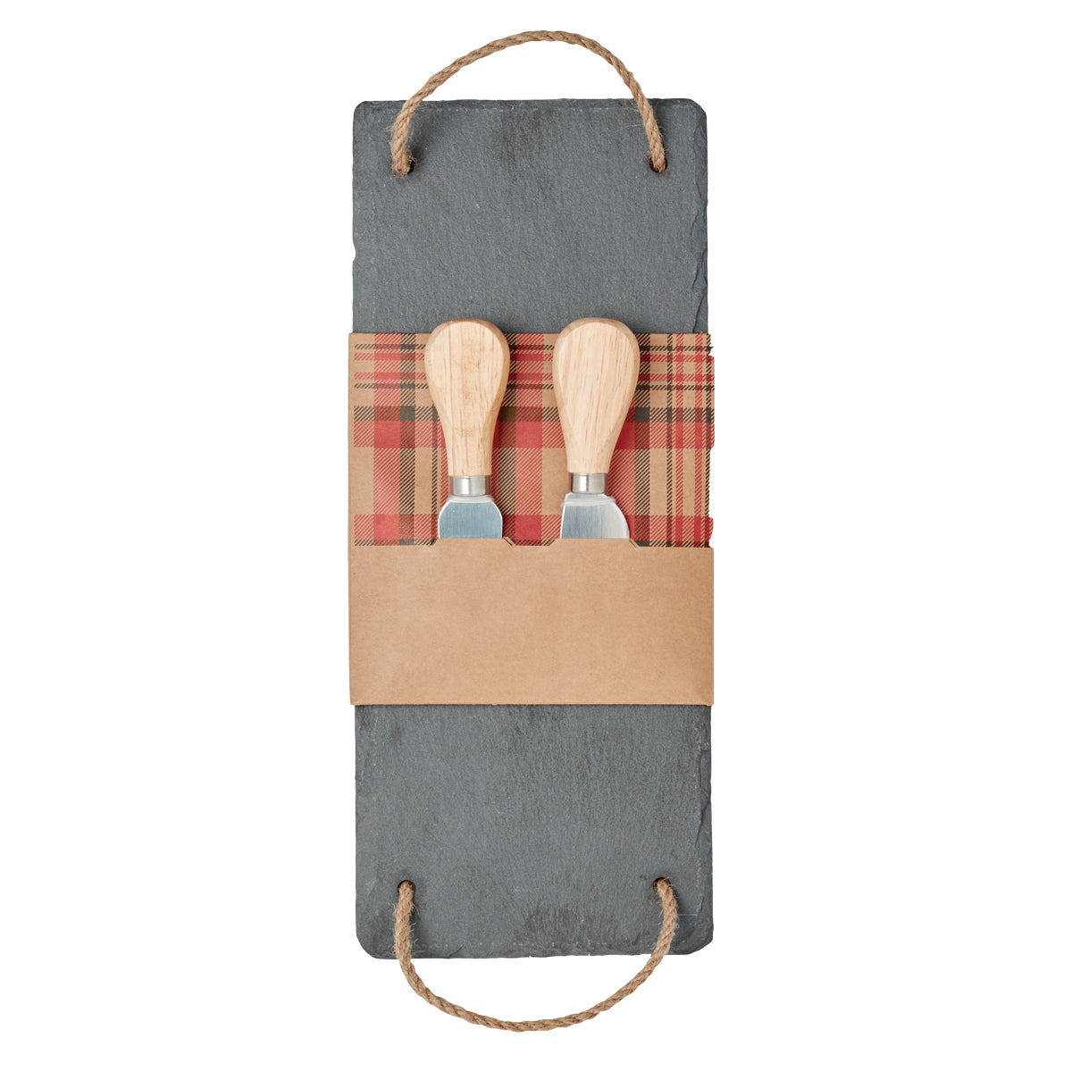 Slate Cheeseboard Set - Black