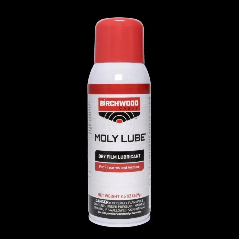 BIRCHWOOD CASEY Moly Lube Dry Film Firearm Lubricant Guards On Duty Security