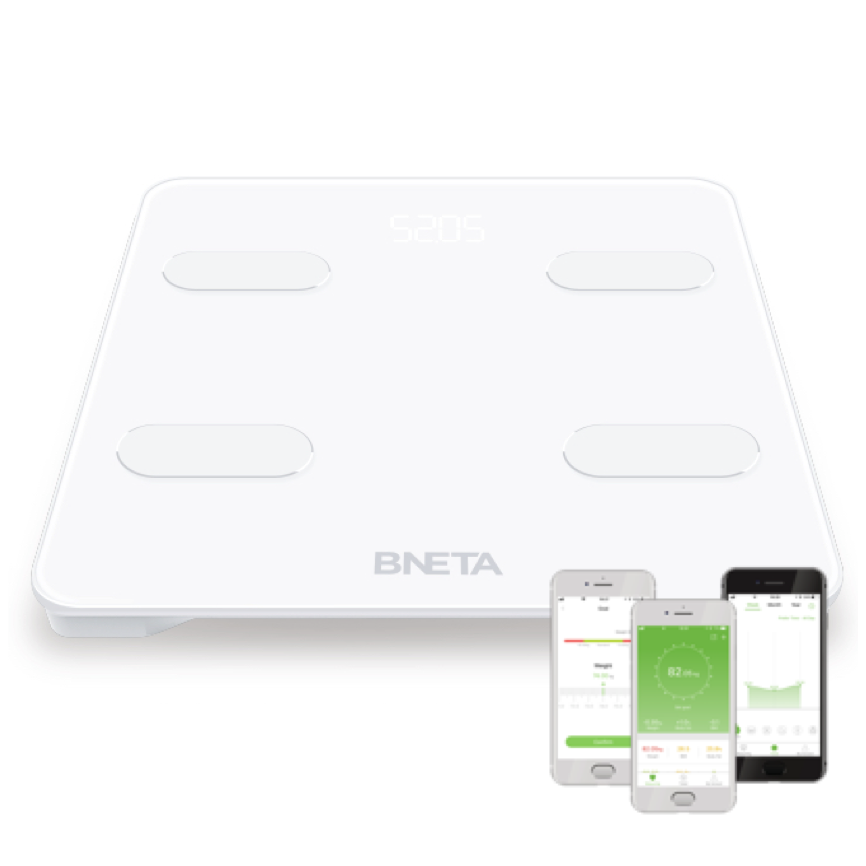 BNETA CS20G Smart Body Scale – Bluetooth Body Composition Analyzer