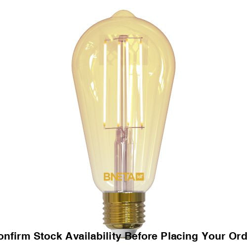 BNETA IoT Smart Filament WiFi Warm/Cool White LED Bulb (ST64W E27)