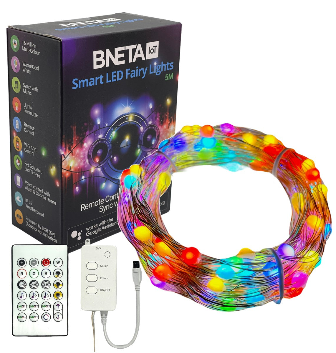 BNETA IoT Smart LED Fairy Lights (10meter)