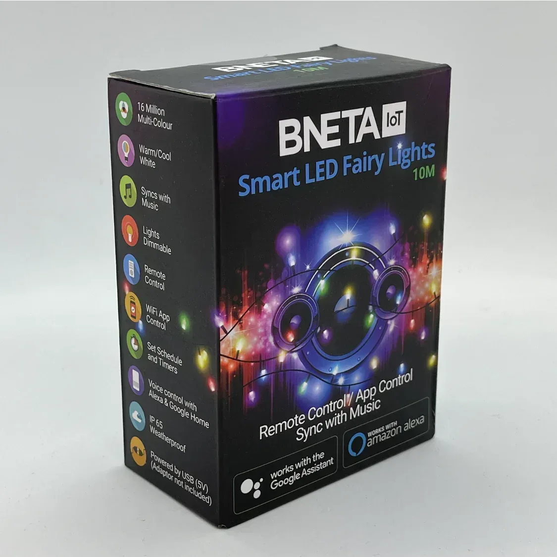 BNETA IoT Smart LED Fairy Lights (5meter) Guards On Duty Security