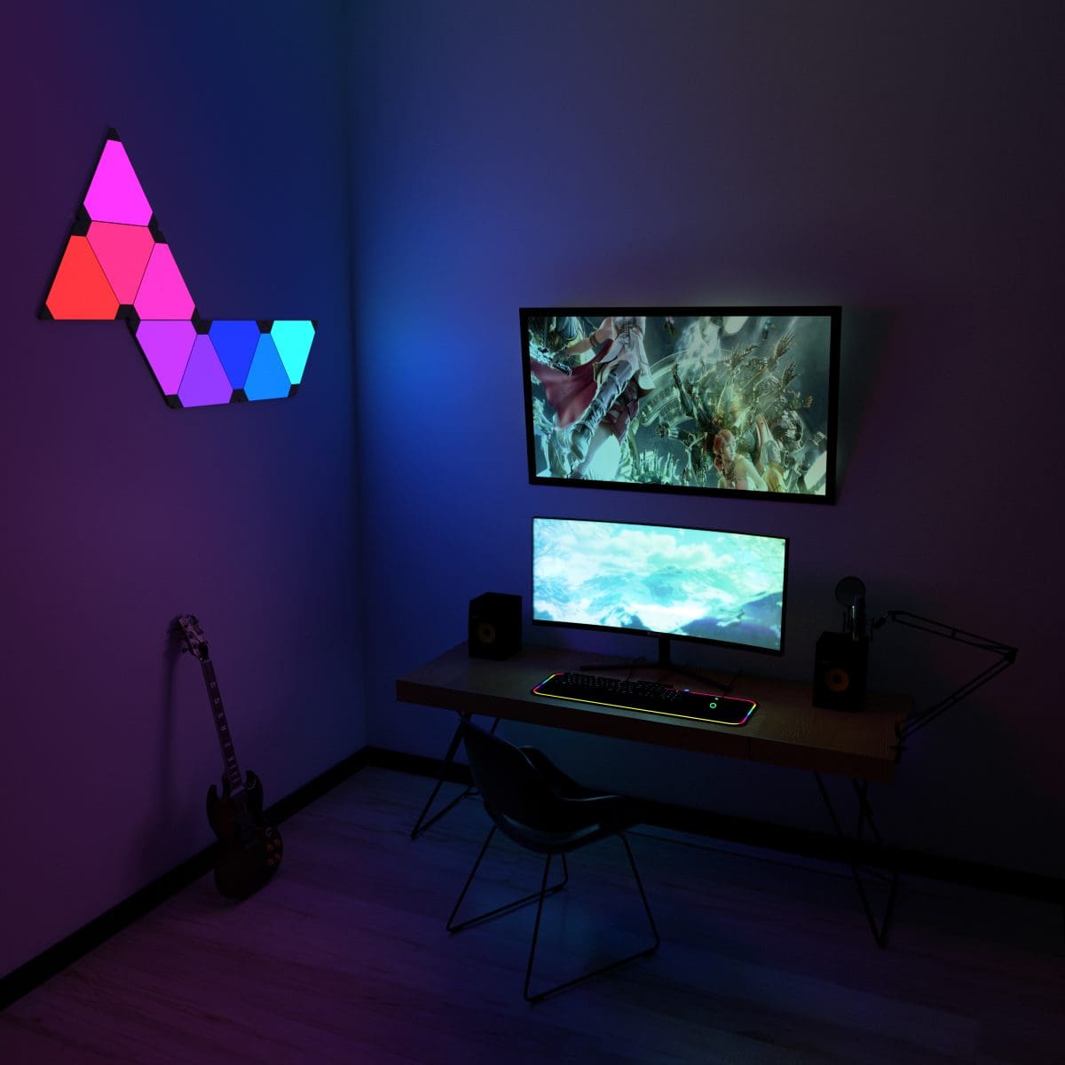 BNETA IoT Smart Triangle Light ST68
