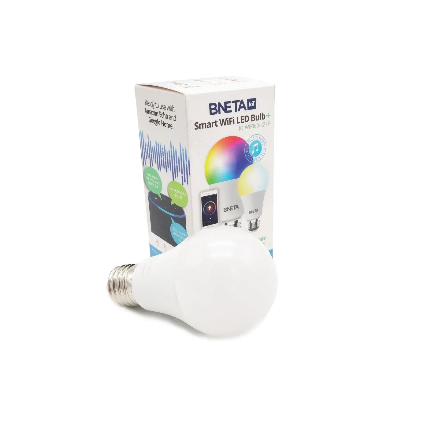 BNETA IoT Smart WiFi LED Bulb Plus – E27P Guards On Duty Security
