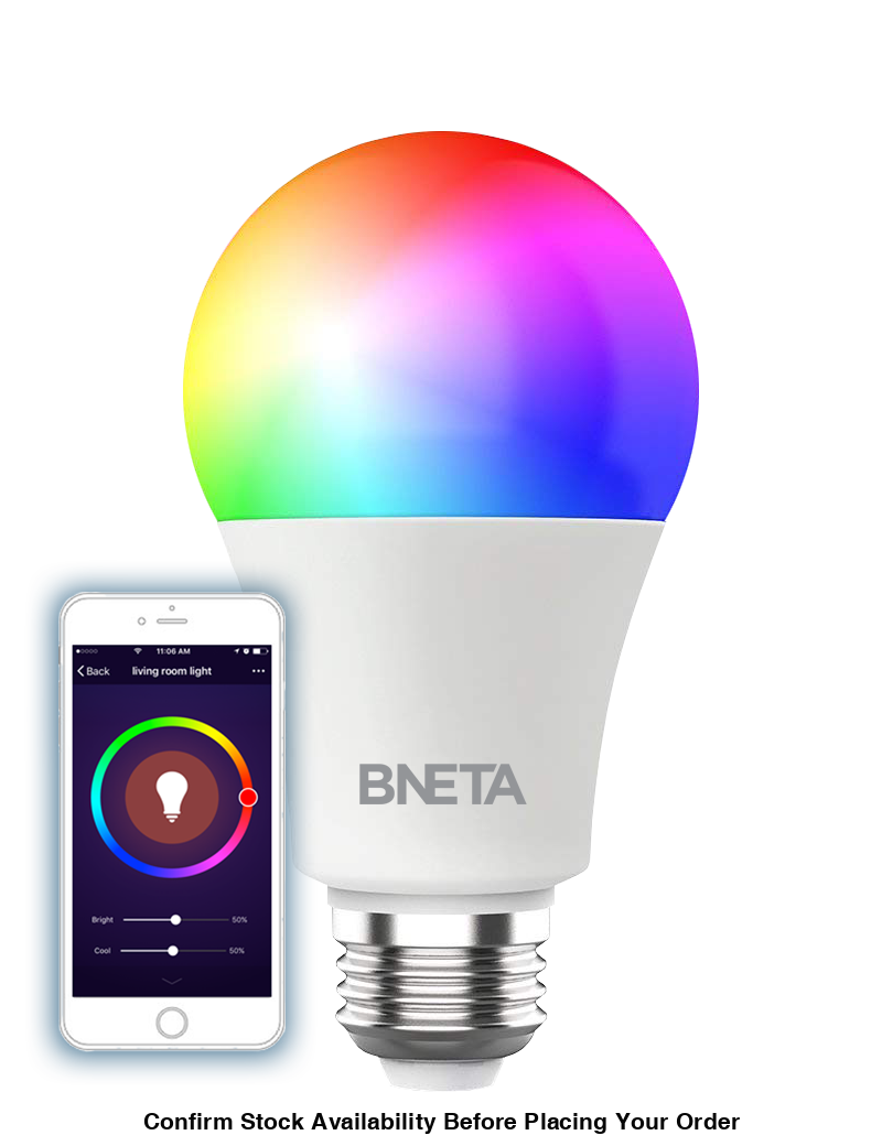 BNETA IoT Smart WiFi LED Bulb Plus – E27P