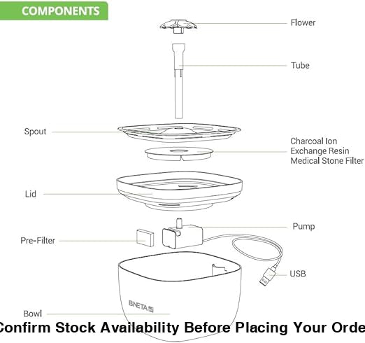 BNETA Pet Automated 2L Water Fountain W7