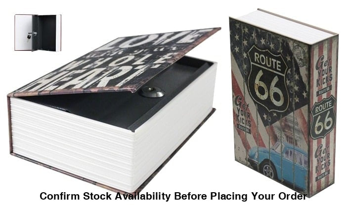 BOOK SAFE SMALL Secure Your Valuables - Guards On Duty Shop