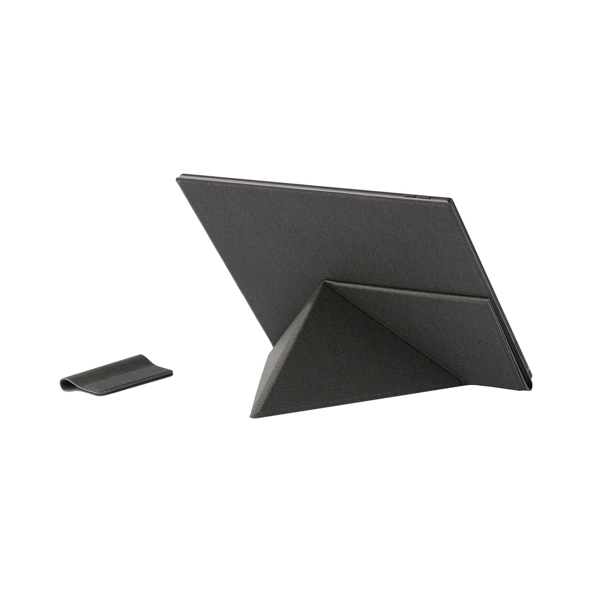 Boox Note Air 6C Magnetic Cover folded into a stand holding the tablet upright