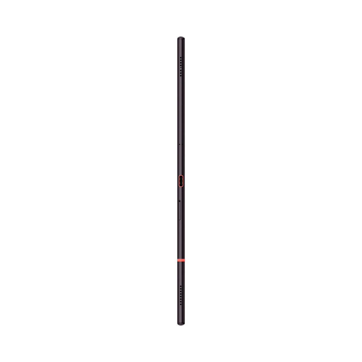 Boox Note Air 6C side profile showing the 5.8 mm thin body, speakers and USB-C port
