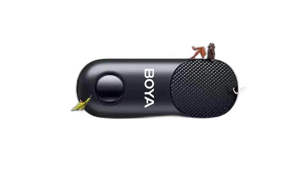 BOYA Magic Mini front view — Wireless AI Microphone in South Africa