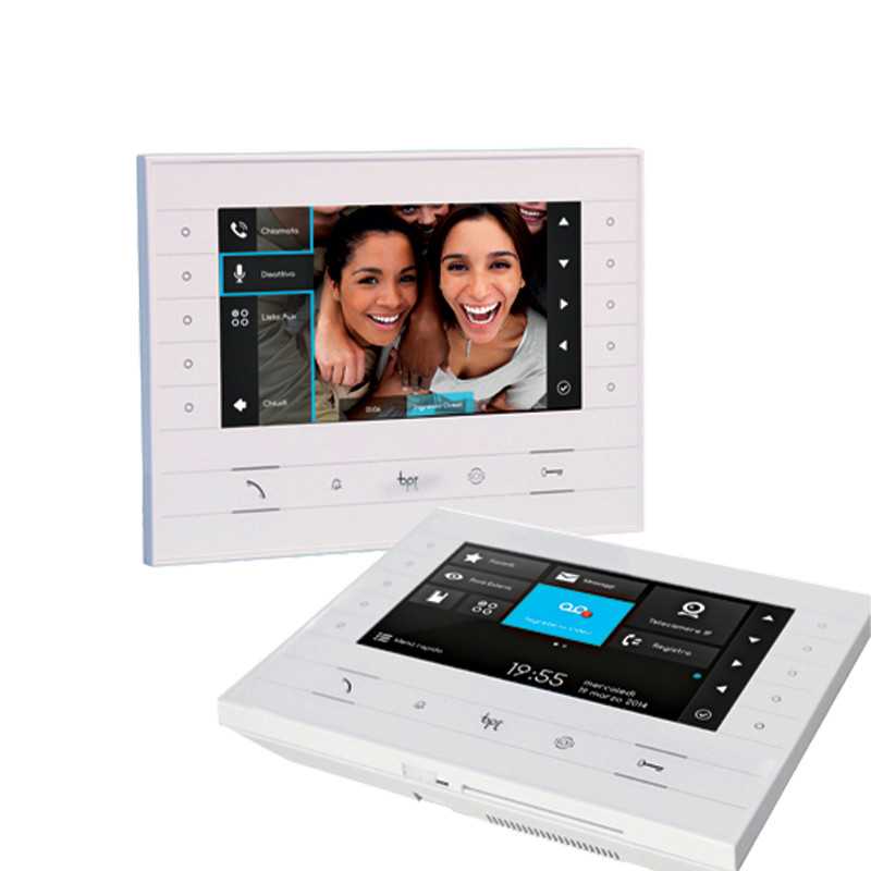 BPT Video Handsfree 7" Soft Touch Screen