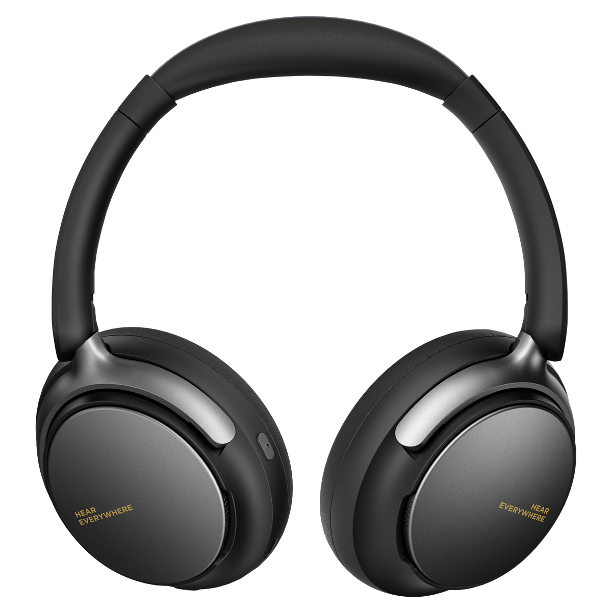 Bugani Space BH01 Hybrid ANC Headphones — front view of the outer ear cups