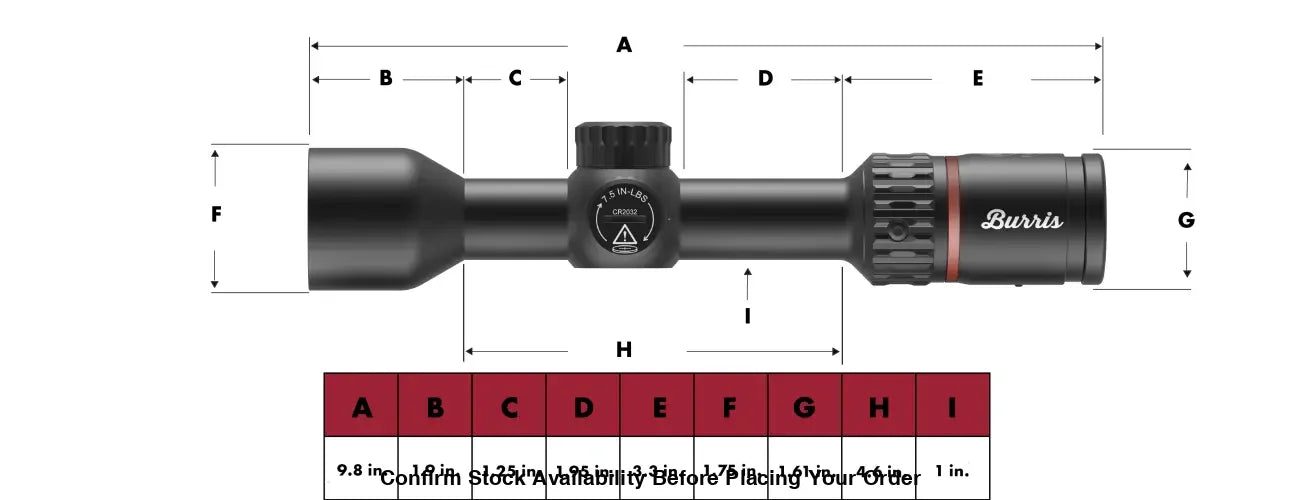 BURRIS SCOPE FULL FIELD 2-8x35MM PLEX KSB - BURRIS SCOPE FULL FIELD