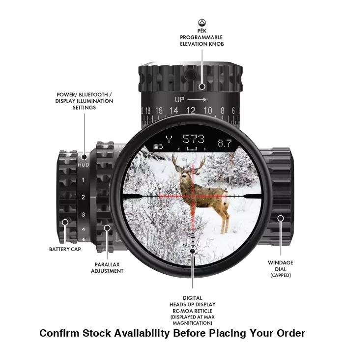 BURRIS VERACITY SCOPE PH 4-20X50 FFP ILLUM - BURRIS VERACITY SCOPE