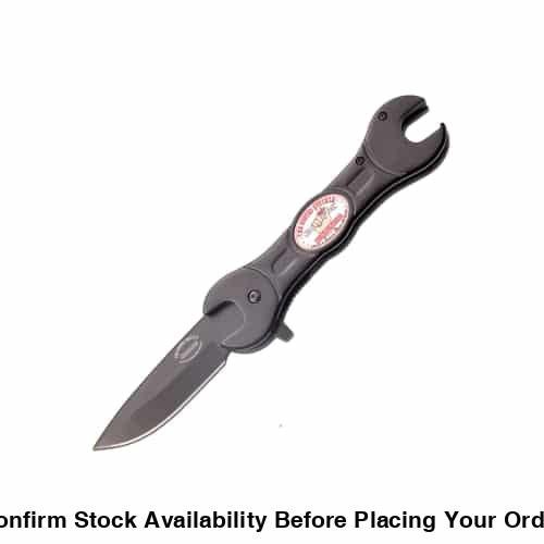 BUSTED KNUCKLE GARAGE BKG-A004BK SPRING ASSISTED KNIFE - Guards On Duty Shop