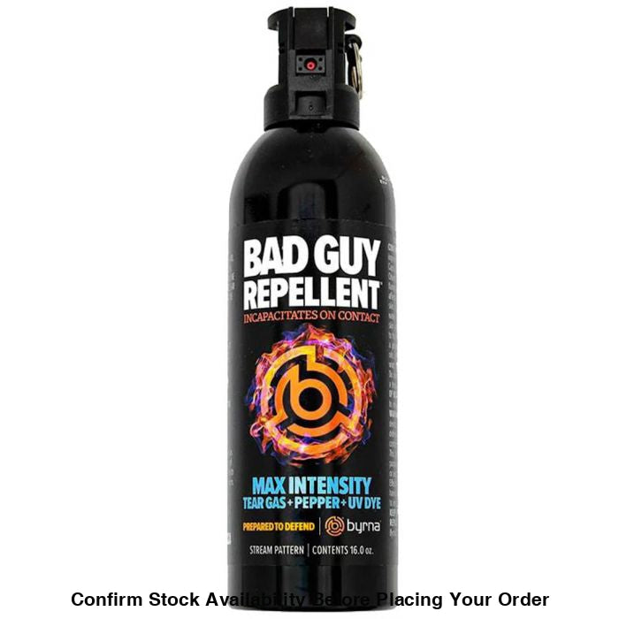 BYRNA BAD GUY REPELLENT MAX 1 LB (BM) BULK BUY 10 X CANS - Guards On Duty Shop