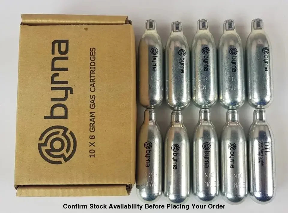 BYRNA CO2 Boxes 10 Count (8 gram) - Guards On Duty Shop