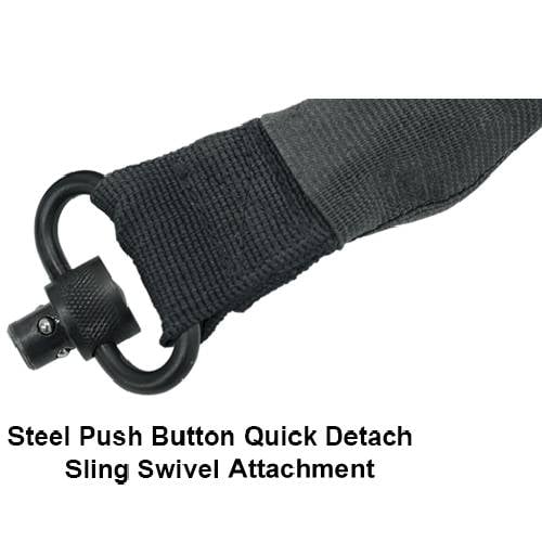 UTG Single Point Bungee Sling With QD Swivel - PVC-GB507B