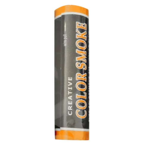 Orange Smoke Grenade