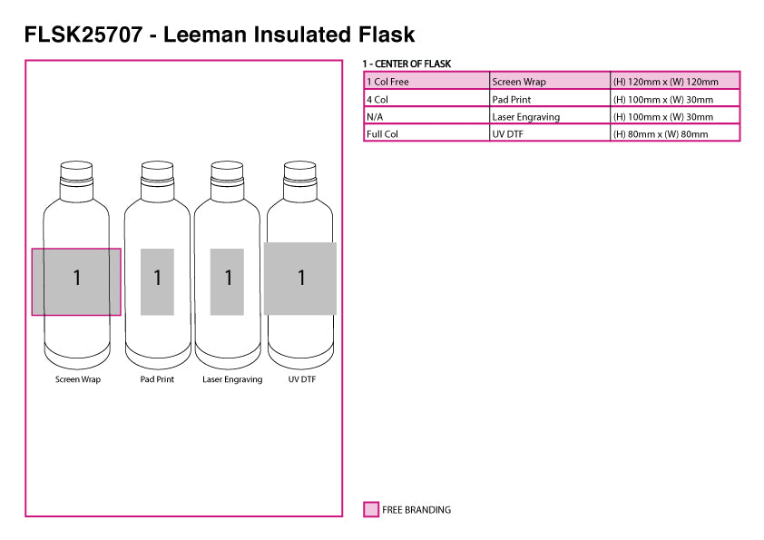 Leeman Insulated Flask