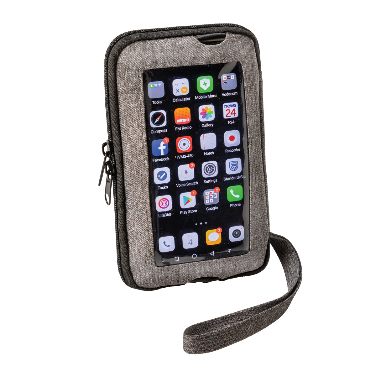Tekie Travel Wallet - Grey