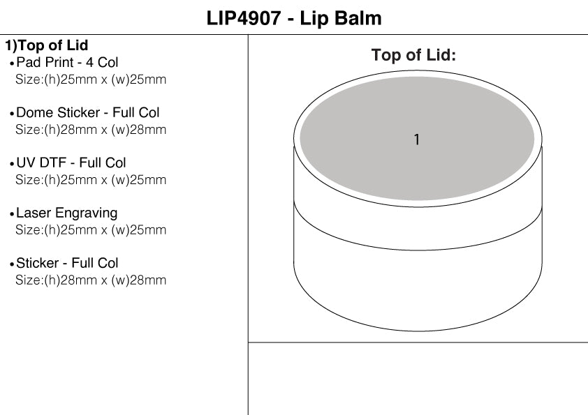 Lip Balm - branding