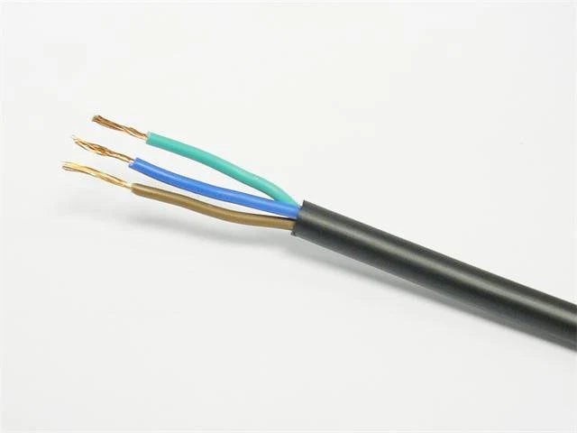 0.75mm 3 Core Black Power Cable P/m - Guards On Duty Shop & Security Guards