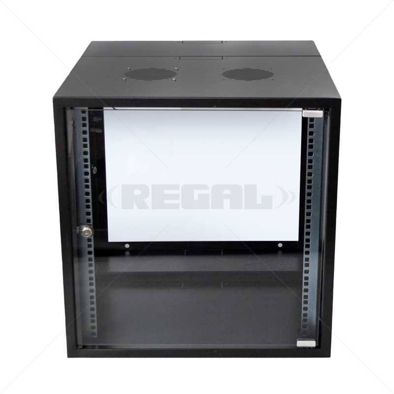 Cabinet 12U Wall Box S/frame 600mm F&P