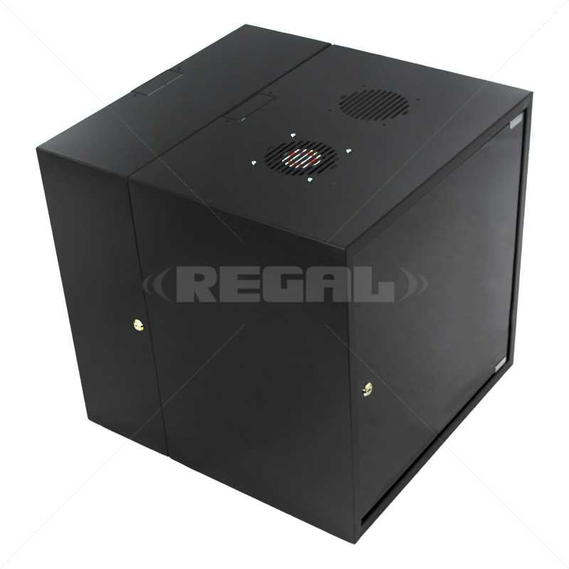 Cabinet 12U Wall Box S/frame 600mm F&P
