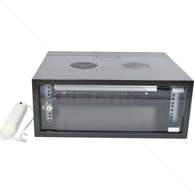 Cab 4U Wall Box S/F Collar 400x100 F&P