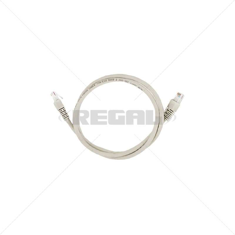 Cable - CAT6 Patch Cord Grey 1.0m