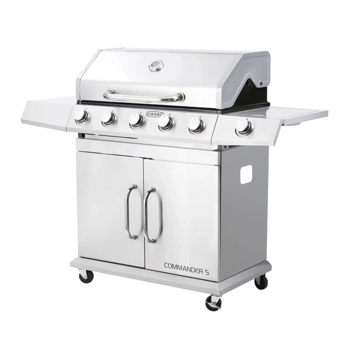 CADAC Born Free 5 Burner Commander Braai - Stainless Steel - Guards On Duty Shop & Security Guards
