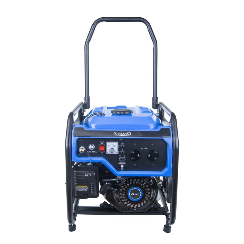 CADAC Petrol/LPG Dual Fuel Generator 3200W