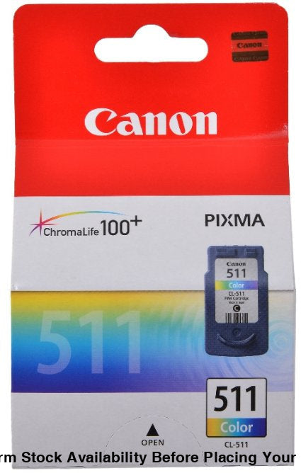 CANON-INK-CL-511 CLR- IP2700/ MP240/ MP250/ MP270/ MP230/ MP280/ MX320/ MX330/ MX340/ MX350 / MX360 / MX410 / MX420- YIELD 244 - Guards On Duty Shop