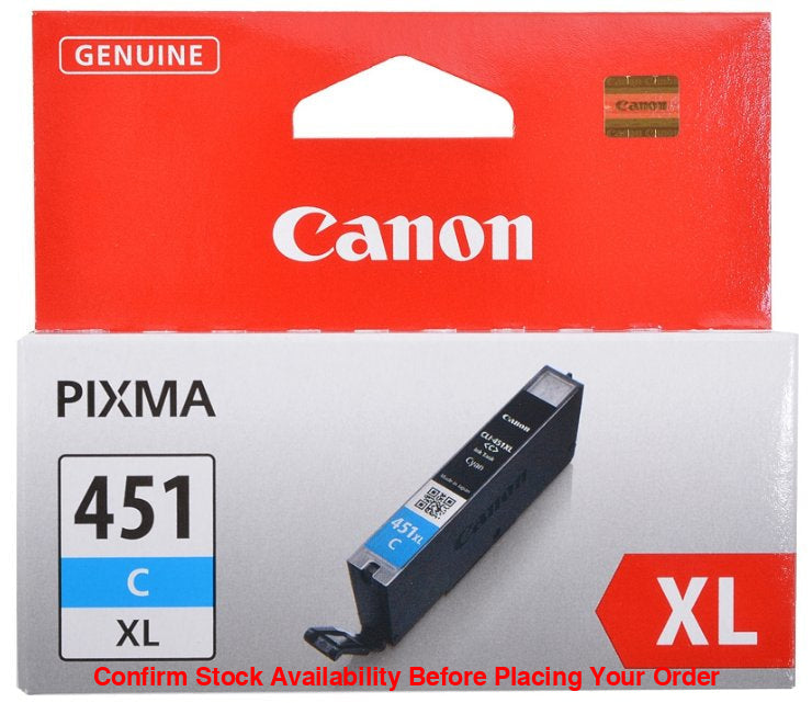 CANON-INK-CLI-451 XL C-IP7240/ MG5440/ MG5540/MG5640/ MG6340/MG7140/MG7540/ MX924/ IX6840/ IP8740- YIELD 695 - Guards On Duty Shop & Security Guards